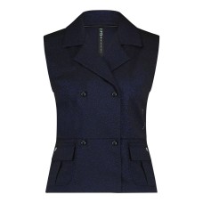 Zip73 Gilet zwart